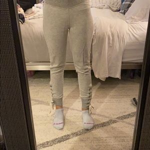 Grey sweatpants